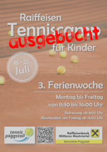 Raiffeisen KidsCamp 2022 AUSGEBUCHT!